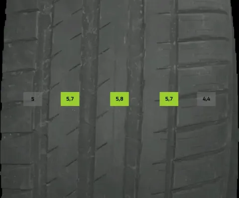 Background image for 4x Sommerreifen 245/50 R19 105W Michelin Pilotsport4 suv 4-5mm