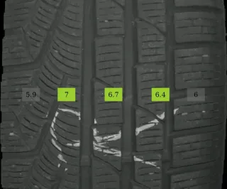 235/55 R18 WINTERREIFEN VW TIGUAN 5N (II) 18 ZOLL ALUFELGEN KOMPLETTSATZ 5-7MM - Bild 7