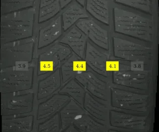 205/60 R16 96H WINTERREIFEN VW T-ROC A1 16 ZOLL ALU KOMPLETTSATZ 4MM - Bild 7