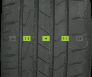215/65 R17 99V SOMMERREIFEN SKODA KODIAQ NS 17 ZOLL ALU Kompletträder 5-6MM - Bild 7