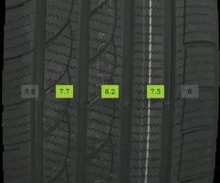 4x Winterreifen 245/45 R19 102V Imperial Snowdragen 3 ICE plus DOT 1825 - Bild 3