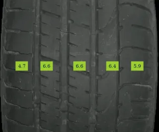 245/50 R18 100Y Sommerreifen 5-6mm DOT 1222 / 4624 - 4 REIFEN - Bild 3