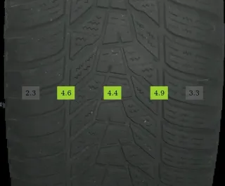 225/40 R19 WINTERREIFEN VW ARTEON 3H/3G 19 ZOLL ALUFELGEN KOMPLETTSATZ 4MM - Bild 6