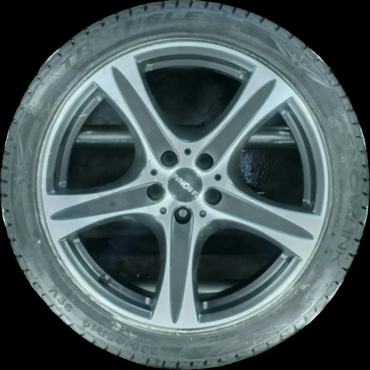 235/45 R19 99V WINTERREIFEN AUDI Q3 F3 19 ZOLL ALU KOMPLETTSATZ 6-7MM - Bild 1