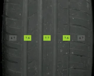 255/55 R18 SOMMERREIFEN PORSCHE MACAN 95B 18 ZOLL ALUFELGEN Kompletträder 6-7MM - Bild 8