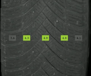 205/60 R16 WINTERREIFEN BMW 3ER G20/G21 16 ZOLL ALUFELGEN KOMPLETTSATZ 4-5MM - Bild 7