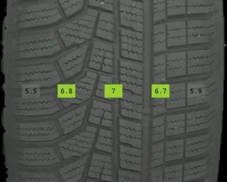 205/60 R16 WINTERREIFEN A-KLASSE W177 16 ZOLL ALUFELGEN 4-6MM KOMPLETTSATZ - Bild 5