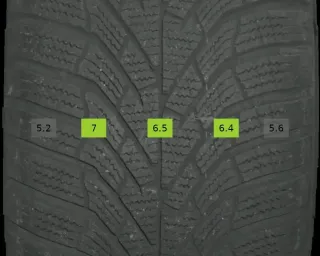 215/60 R17 WINTERREIFEN MERCEDES GLA H247 GLB 17 ZOLL ALUFELGEN KOMPLETTSATZ - Bild 7