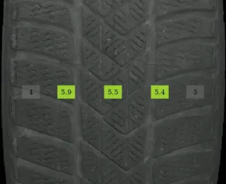 225/55 R17 WINTERREIFEN BMW 5ER G30 17 ZOLL ALUFELGEN KOMPLETTSATZ - Bild 6