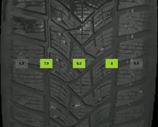 205/60 R16 96H WINTERREIFEN B-KLASSE W247 16 ZOLL KOMPLETTSATZ 4-7MM - Bild 7