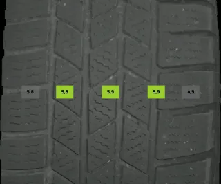 235/55 R19 101H WINTERREIFEN AUDI Q5 FY 19 ZOLL ALU KOMPLETTSATZ - Bild 6