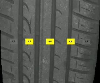 215/45 R16 90V SOMMERREIFEN AUDI A1 8X 16 ZOLL ALU KOMPLETTRÄDER 3-4MM - Bild 7