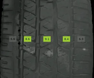 4x 265/60 R18 110T SOMMERREIFEN CONTINENTAL CROSSCONT 8MM DOT0418 - Bild 2