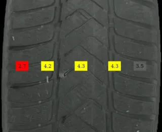 235/55 R18 WINTERREIFEN VW TIGUAN 5N ALLSP. 18 ZOLL ALUFELGEN KOMPLETTSATZ 4-6MM - Bild 7