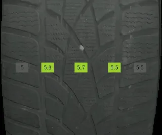 235/40 R19 WINTERREIFEN AUDI A5 8T 19 ZOLL ALUFELGEN KOMPLETTSATZ 5-6MM - Bild 5