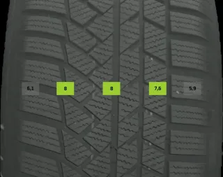 255/55 R19 111H WINTERREIFEN AUDI Q8 GE 19 ZOLL ALU KOMPLETTSATZ 7-8MM - Bild 7