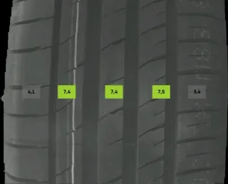 2x Sommerreifen 235/45z R18 98w Tourador X Speed DOT 5024 7mm - Bild 3