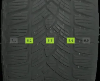 205/55 R16 WINTERREIFEN A-KLASSE W176 16 ZOLL ALUFELGEN KOMPLETTSATZ 7-8MM - Bild 6