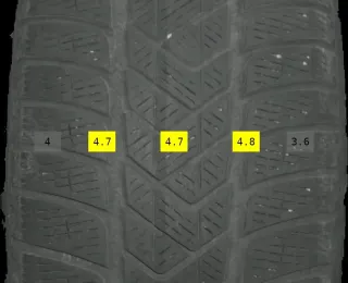 235/60 R18 WINTERREIFEN MERCEDES GLC W253 18 ZOLL ALUFELGEN KOMPLETTSATZ 4-5MM - Bild 8