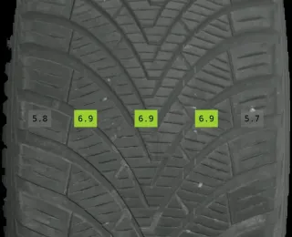 255/55 R18 GANZJAHRREIFEN PORSCHE MACAN 95B 18 ZOLL ALUFELGEN KOMPLETTSATZ 5-6MM - Bild 6