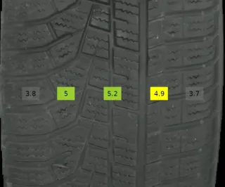 205/60 R16 WINTERREIFEN A-KLASSE W177 16 ZOLL ALUFELGEN 4-6MM KOMPLETTSATZ - Bild 7