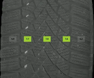 235/55 R19 101T WINTERREIFEN VW ID.5 19 ZOLL ALU KOMPLETTSATZ 6-7MM - Bild 5