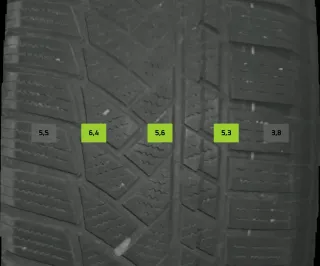 235/65 R17 104H WINTERREIFEN AUDI Q5 FY 17 ZOLL ALU KOMPLETTSATZ 4-5MM - Bild 5