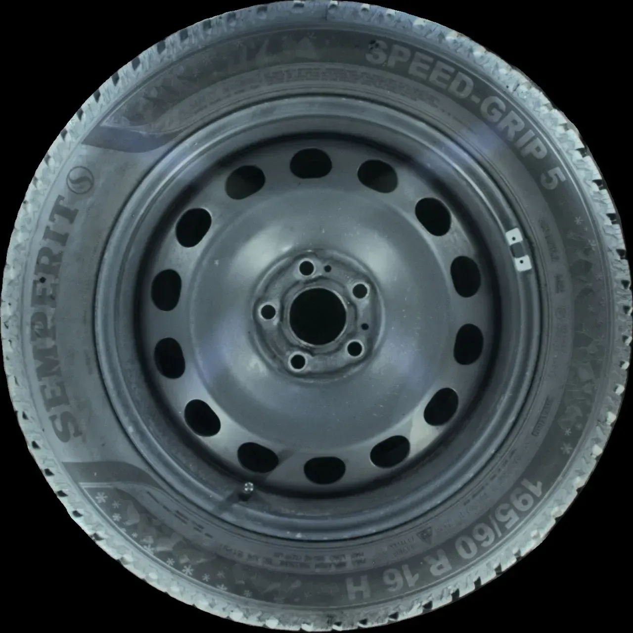 195/60 R16 89H WINTERREIFEN SKODA SCALA NW 16 ZOLL STAHL KOMPLETTSATZ 7-8MM - Bild 1