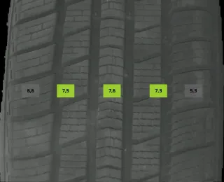2x Allwetterreifen 205/60 R16 96v Radar Dimax 4 Season DOT 4924 7mm - Bild 2