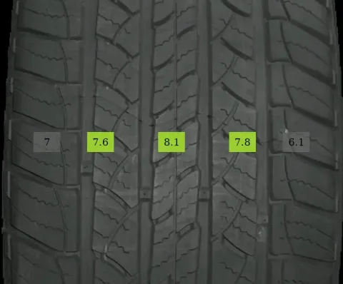 Background image for 1x Sommerreifen 265/65 R17 110S Michelin Latitude Tour 1922 7-8mm