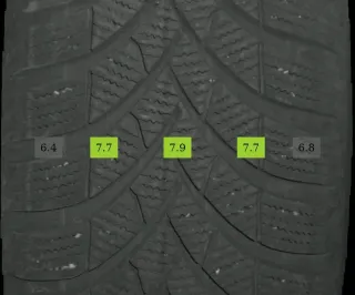 215/65 R17 WINTERREIFEN VW TIGUAN 5N (II) 17 ZOLL ALUFELGEN KOMPLETTSATZ 4-7MM - Bild 7