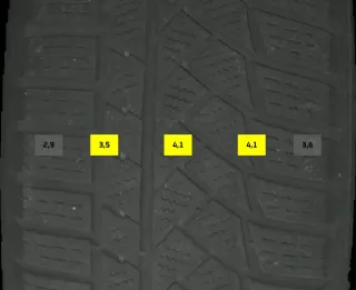 215/65 R17 96H WINTERREIFEN AUDI Q3 F3 17 ZOLL ALU KOMPLETTSATZ 83A071497-8Z8 - Bild 7