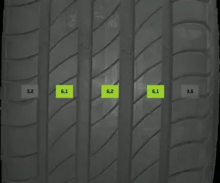 225/55 R18 SOMMERREIFEN AUDI A6 4K 18 ZOLL ALUMINIUM Kompletträder 4-5MM - Bild 5