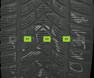 235/45 R18 WINTERREIFEN VOLVO V60 18 ZOLL ALU KOMPLETTSATZ 6-8MM - Bild 5