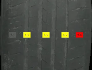 205/60 R16 92H SOMMERREIFEN AUDI A4 8W 16 ZOLL ALUMINIUM Kompletträder 3-4MM - Bild 7