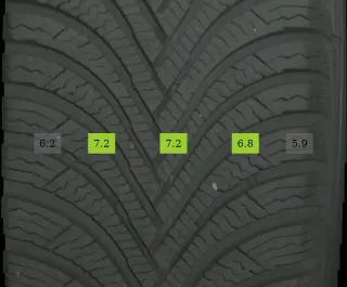 205/60 R16 WINTERREIFEN VW T-ROC 16 ZOLL STAHLFELGEN KOMPLETTSATZ 5-7MM - Bild 7