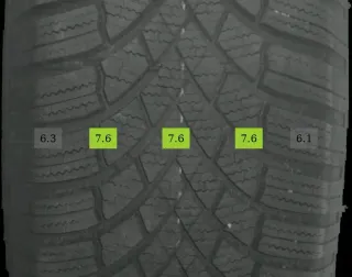 205/55 R16 WINTERREIFEN AUDI A4 8K 16 ZOLL ALUFELGEN KOMPLETTSATZ 7MM - Bild 6
