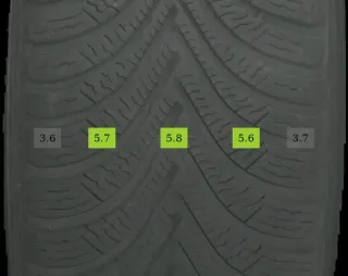 205/60 R16 WINTERREIFEN CLA X118  16 ZOLL ALUFELGEN KOMPLETTSATZ 4-5MM - Bild 5