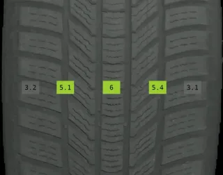 205/60 R16 WINTERREIFEN A-KLASSE F2A 16 ZOLL ALUFELGEN KOMPLETTSATZ 5-7MM - Bild 8