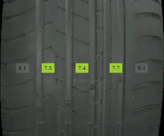 265/35 R20 SOMMERREIFEN AUDI A7 4G 20 ZOLL ALUFELGEN Kompletträder 7MM - Bild 7