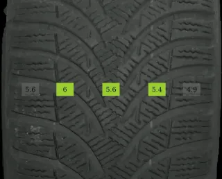 215/60 R17 WINTERREIFEN GLA W156 17 ZOLL ALUFELGEN KOMPLETTSATZ 4-7MM - Bild 8