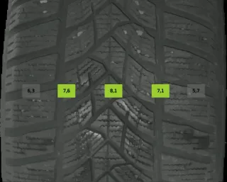 215/60 R16 WINTERREIFEN VW PASSAT 3C 16 ZOLL ALU KOMPLETTSATZ 4-5MM - Bild 8