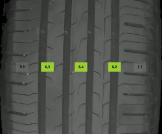 225/60 R17 99Y SOMMERREIFEN AUDI A6 4K 17 ZOLL ALUMINIUM KOMPLETTRÄDER 5-6MM - Bild 6