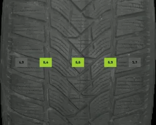 225/55 R17 101V WINTERREIFEN BMW 5ER F10/F11 17 ZOLL ALU KOMPLETTSATZ 4-5MM - Bild 7