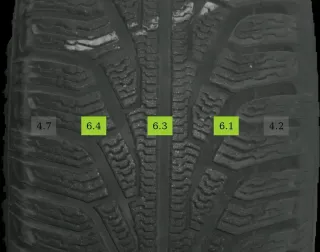 235/65 R17 WINTERREIFEN MERCEDES GLC W253 17 ZOLL ALUFELGEN KOMPLETTSATZ 5-6MM - Bild 6