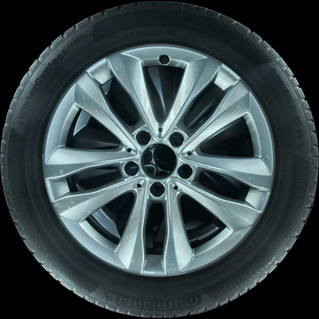 225/50 R17 94H WINTERREIFEN C-KLASSE W205 17 ZOLL ALUMINIUM KOMPLETTSATZ 4MM - Bild 1