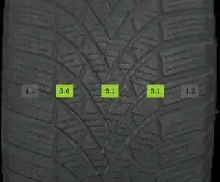 215/65 R17 WINTERREIFEN SKODA KODIAQ NS 17 ZOLL ALUFELGEN KOMPLETTSATZ 5-7MM - Bild 7