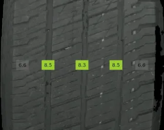 215/60 R17 109T WINTERREIFEN VW AMAROK 2H 17 ZOLL ALU KOMPLETTSATZ 7-8MM - Bild 8