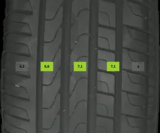 215/55 R17 94W SOMMERREIFEN SKODA SUPERB 3V 17 ZOLL ALU KOMPLETTSATZ 5-7MM - Bild 7