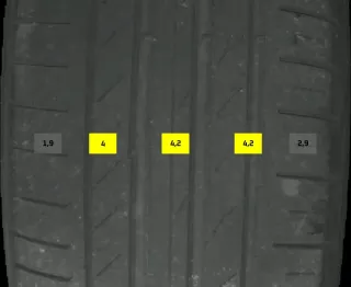 235/55 R19 ZOLL 101W SOMMERREIFEN AUDI Q5 FY 19 ZOLL ALU KOMPLETTSATZ 80A601025D - Bild 6